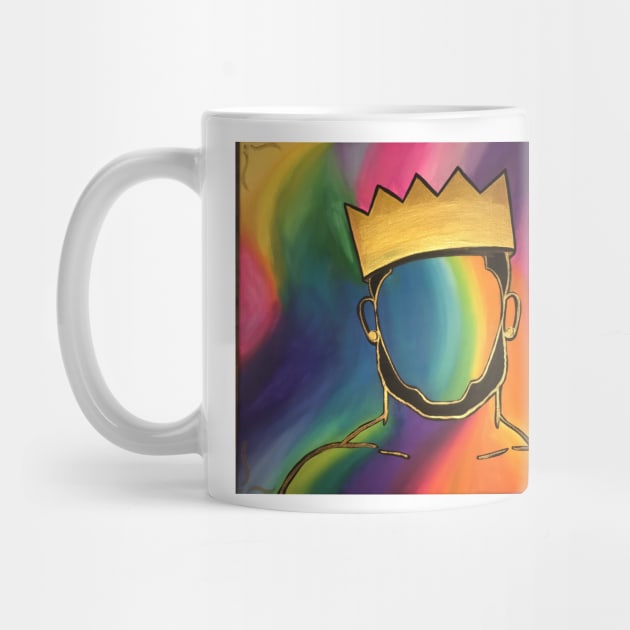 King (black, rainbow, God-fearing) by Hobosart